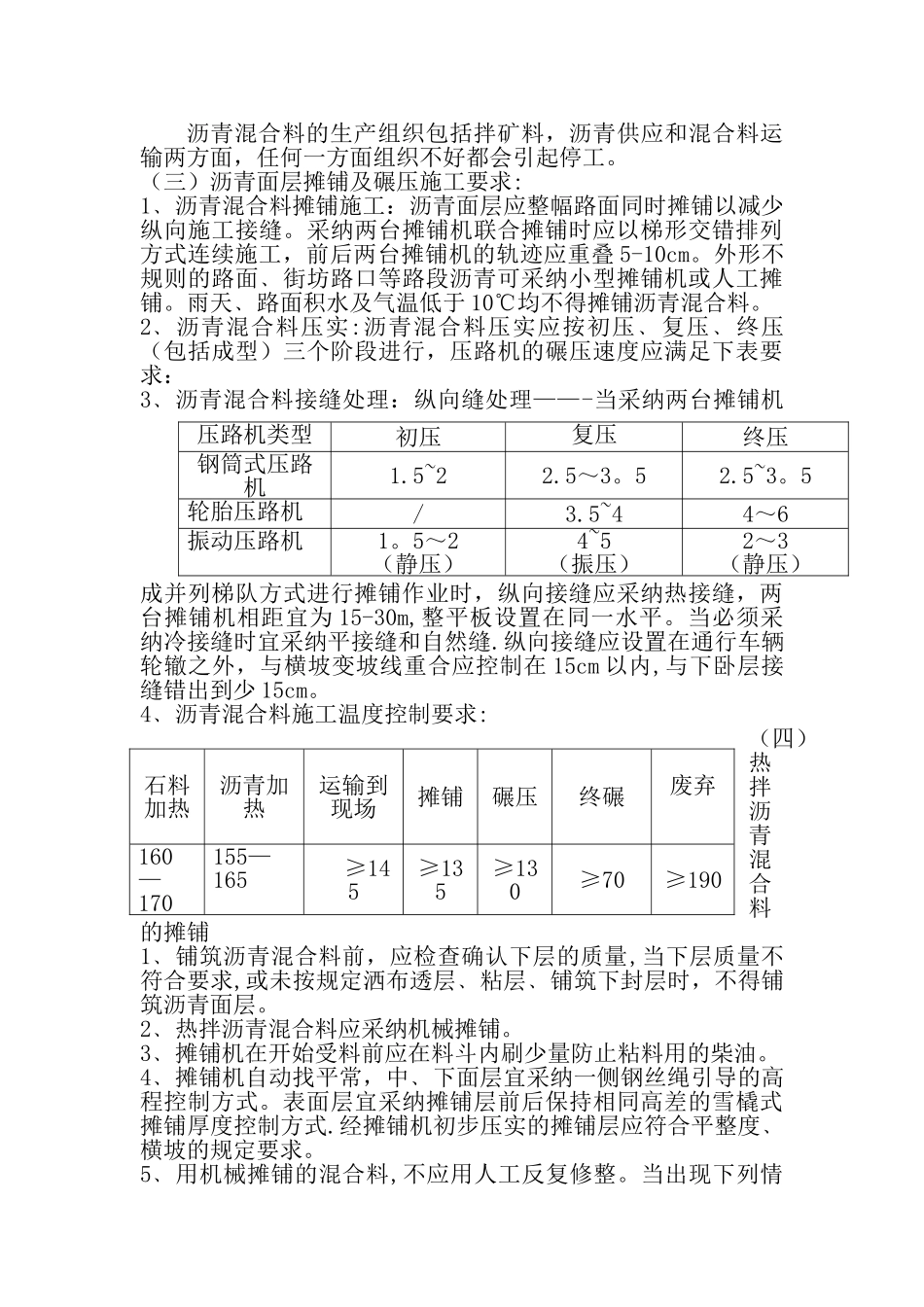 沥青路面摊铺工程施工方案_第2页