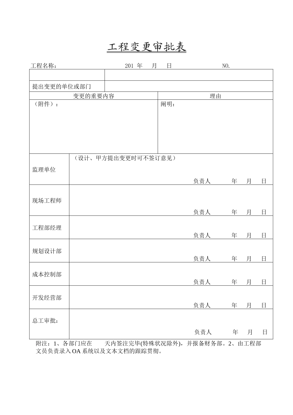 2025年房地产工程系列全套管理表格_第1页