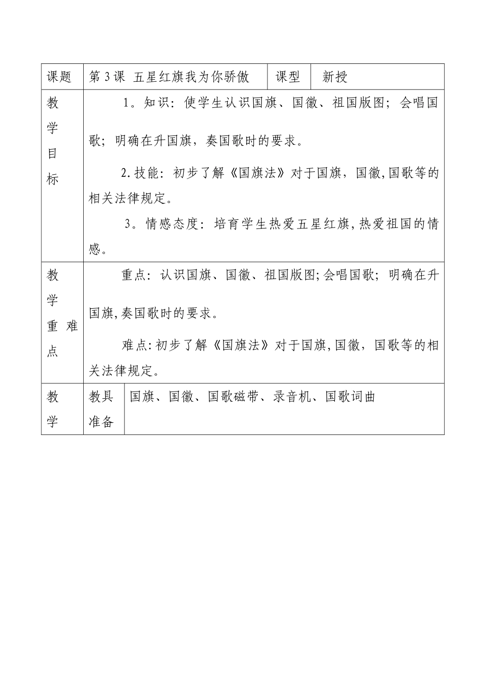 法制教案五星红旗我为你骄傲_第1页