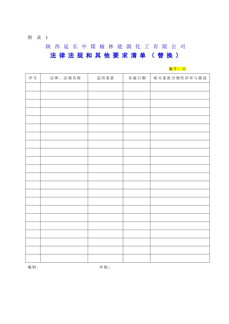 法律法规和其他要求控制程序修改版_第3页