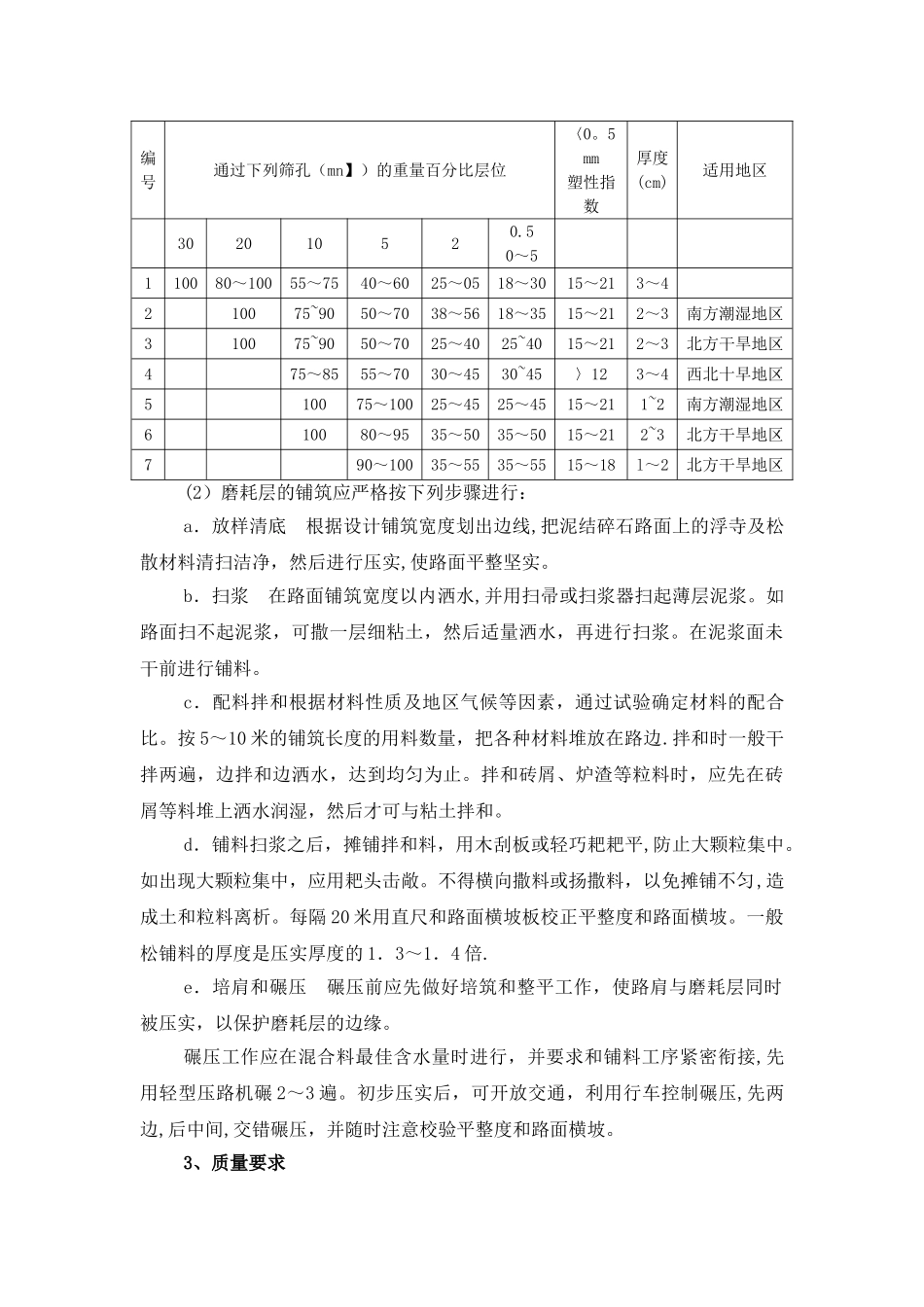 泥结碎石路面施工工艺_第3页