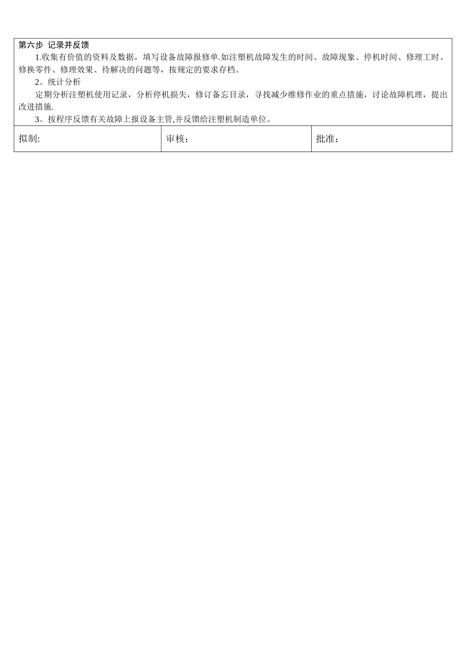 注塑机故障维修流程_第2页