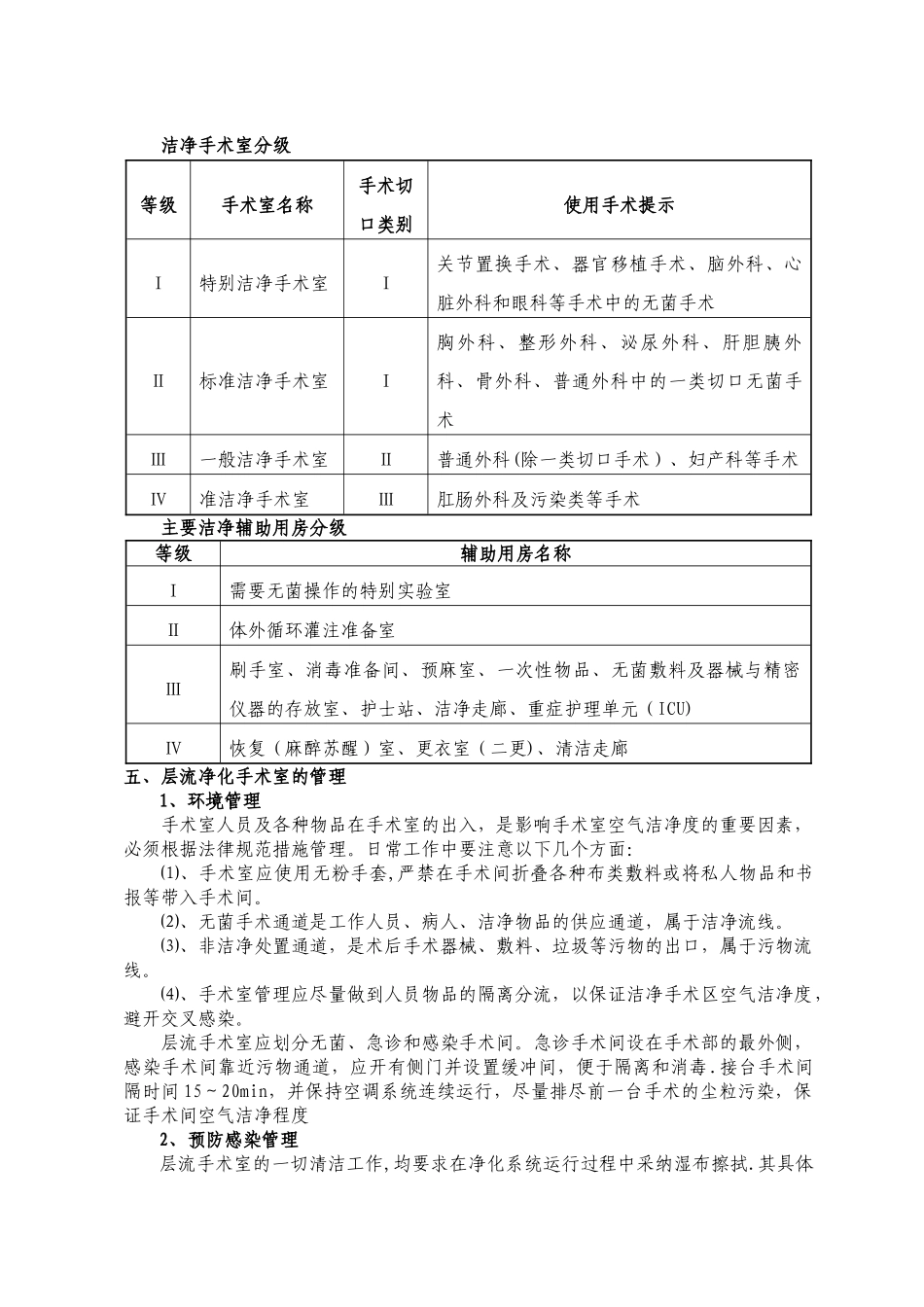 洁净手术室的维护与管理制度_第3页