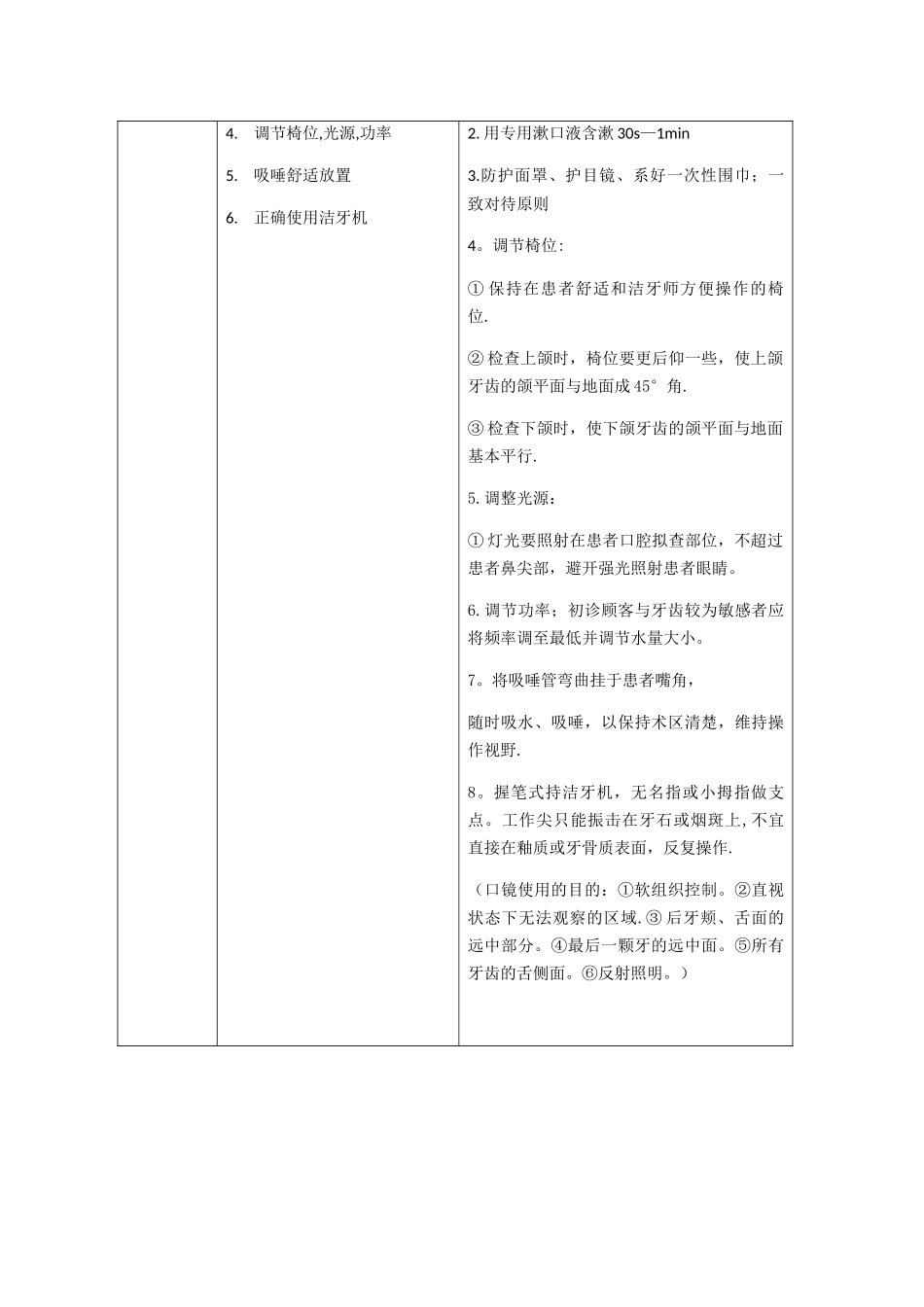 洁牙师工作服务流程_第2页