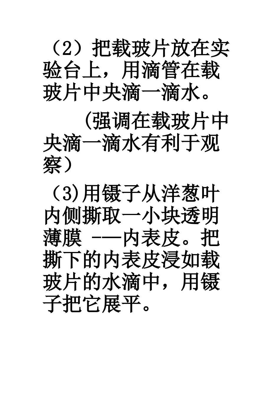 洋葱表皮细胞装片制作步骤_第2页