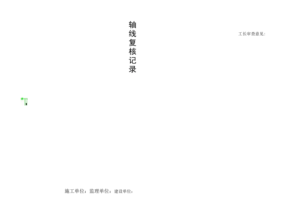 放线测量记录表(图表)(1)_第2页