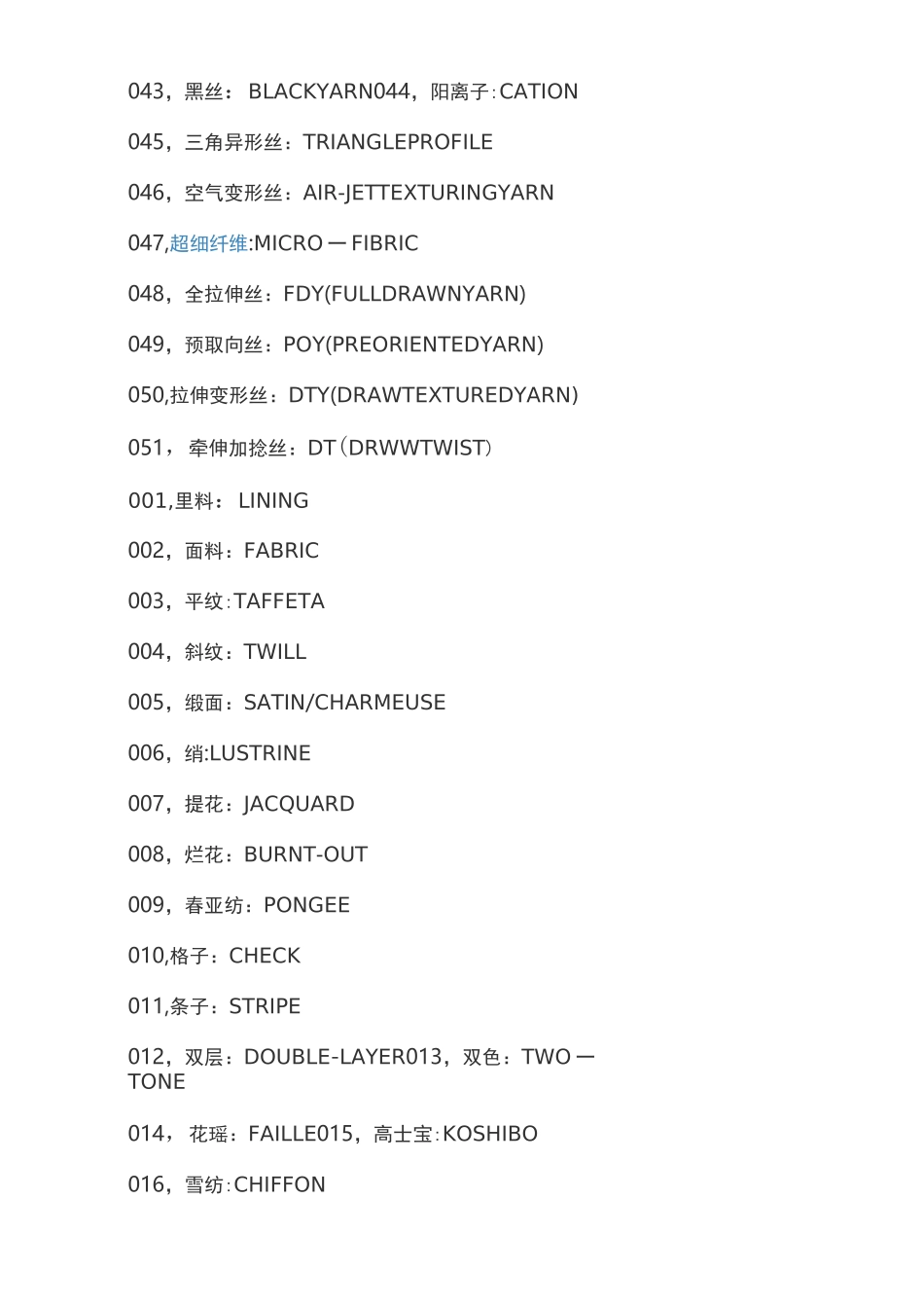 常见服装面料的英文名称_第3页