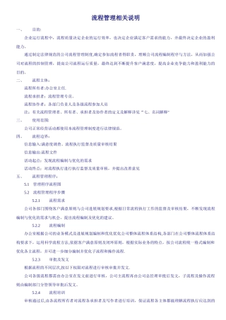 流程管理制度33544