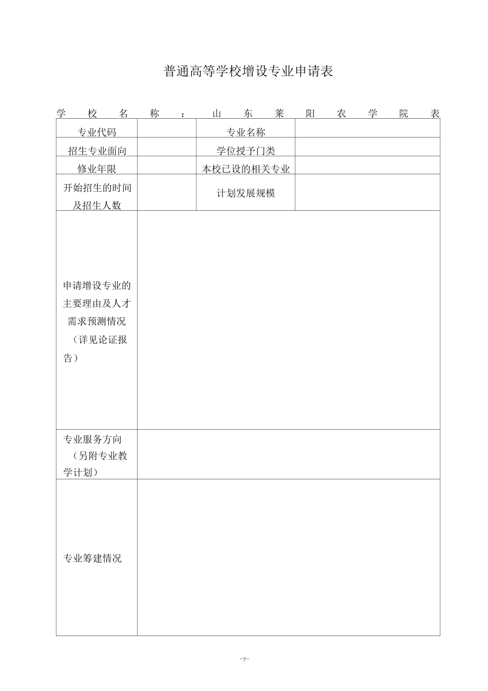 新增本科专业申报材料(格式)_第3页