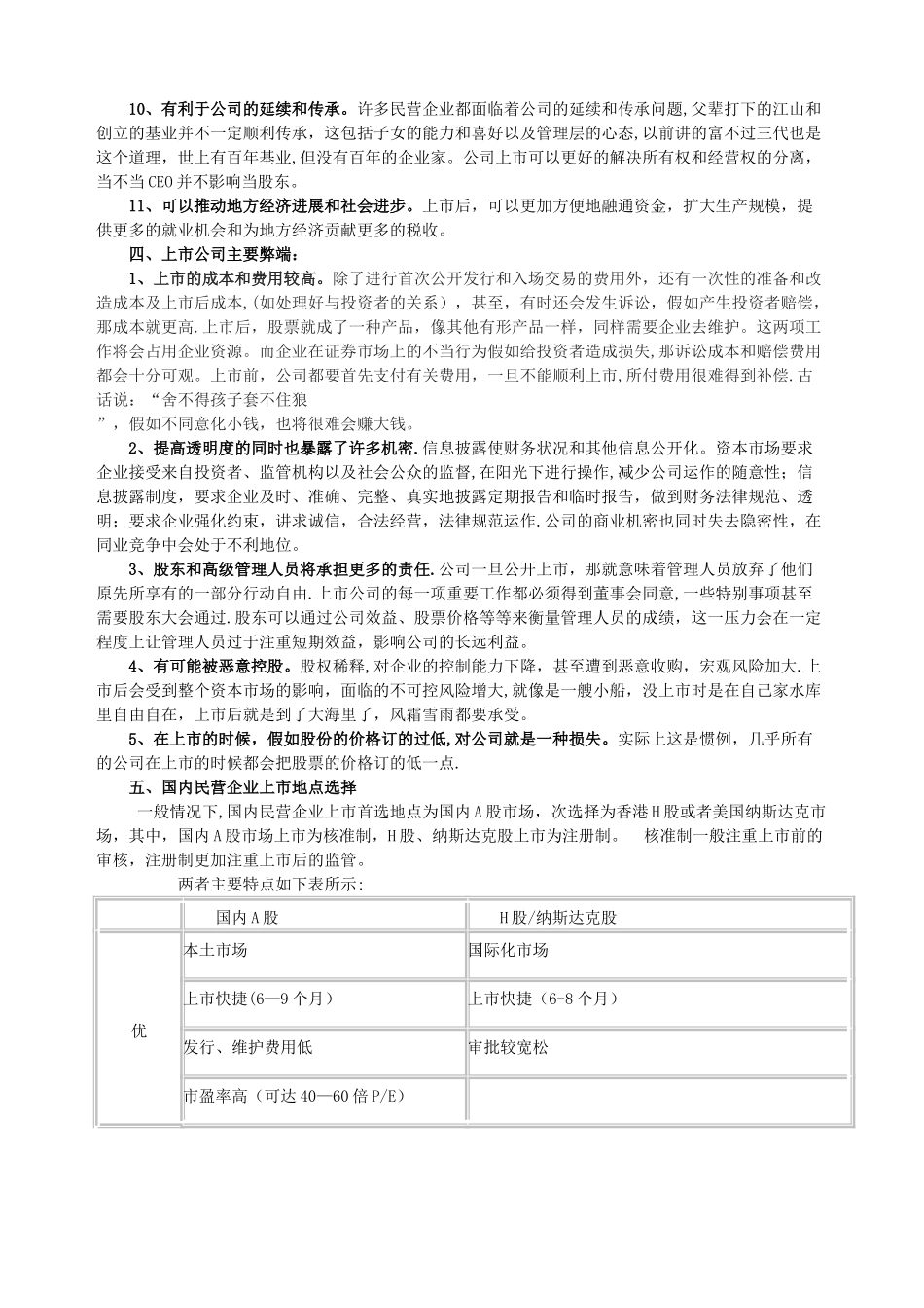 浅谈企业上市的利与弊-(2)_第3页