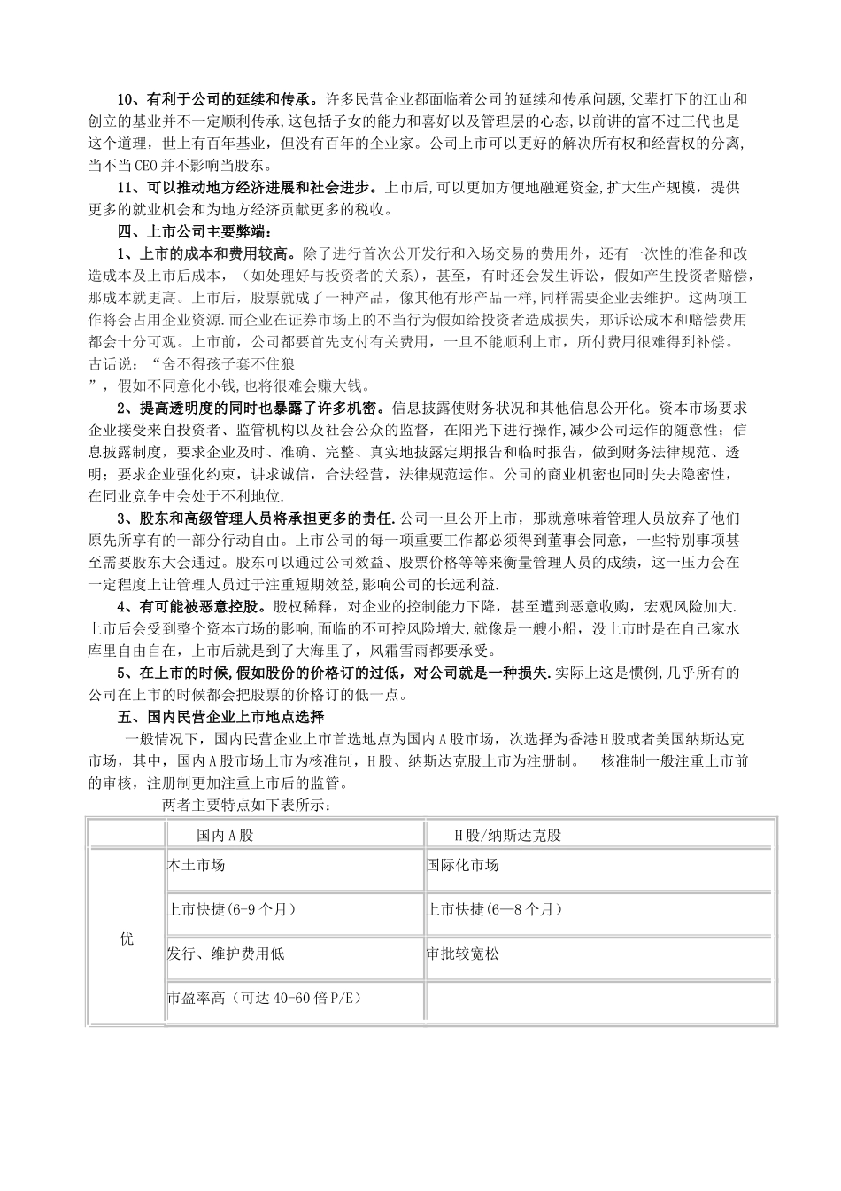 浅谈企业上市的利与弊_第3页