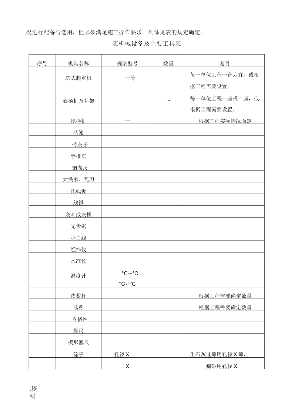 砖柱施工工艺标准_第3页