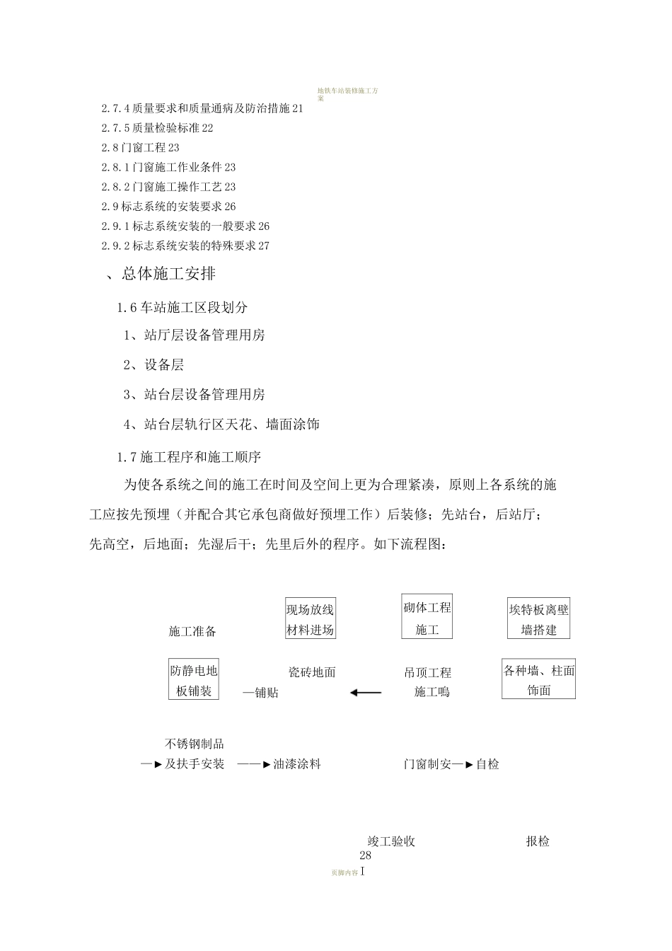 地铁车站装饰装修施工方案(1)_第2页