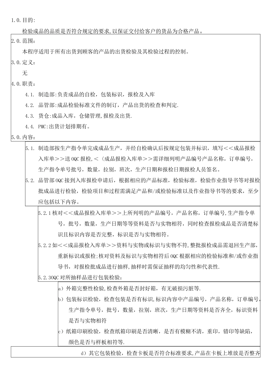 出货检验控制程序_第3页