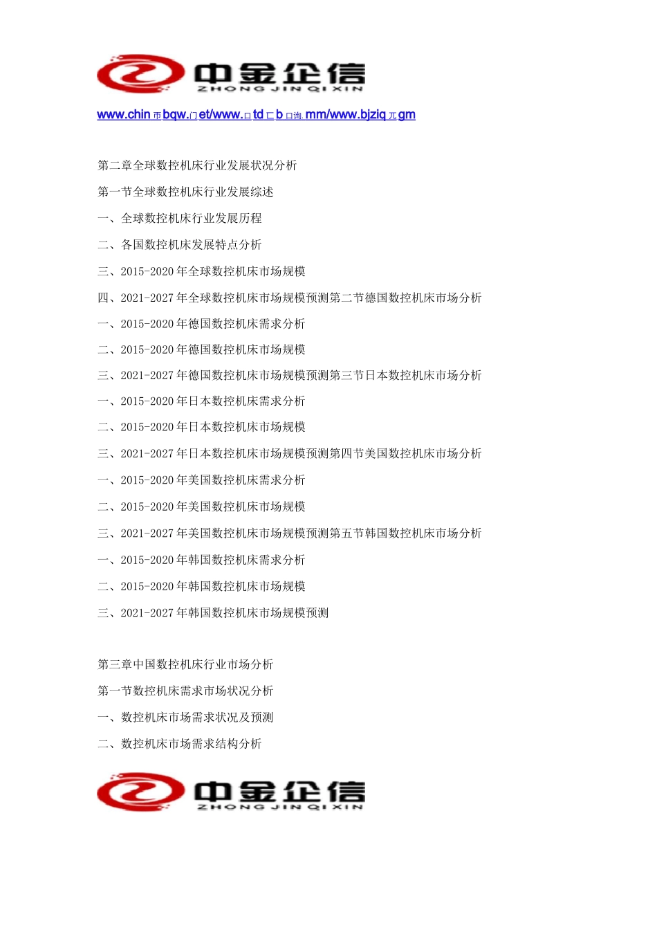 数控机床“十四五”市场容量预测-2021-2027年中国数控机床市场发展战略及投资前景预测咨询报告_第3页