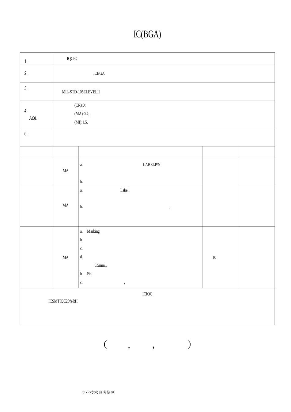 电子元器件检验规范方案标准书模板_第2页
