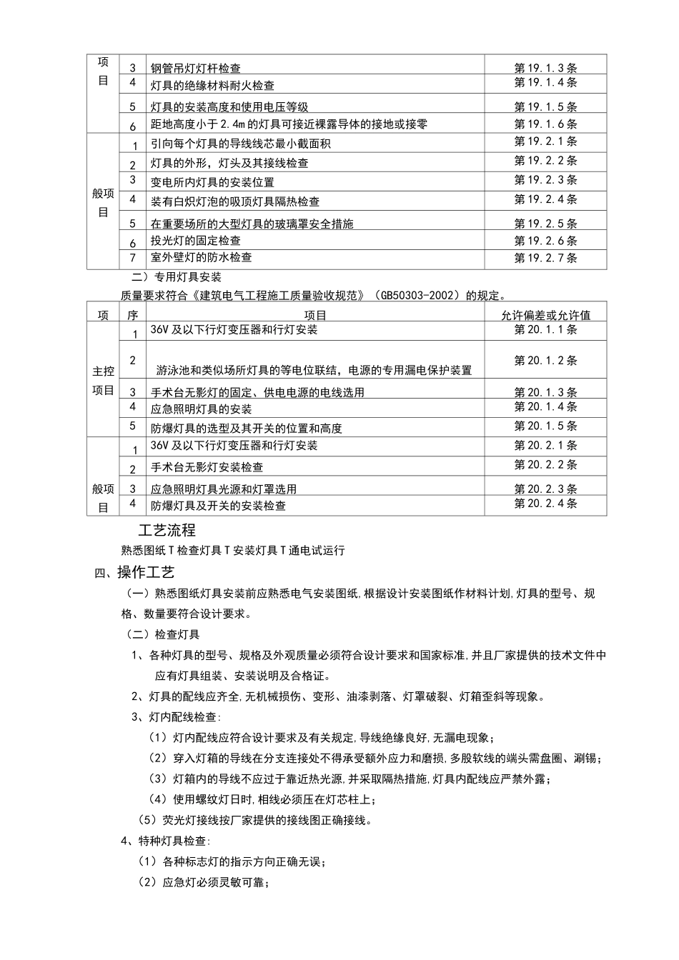 灯具安装技术交底大全_第2页
