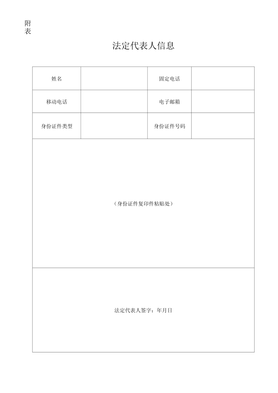 公司工商资料模版_第3页