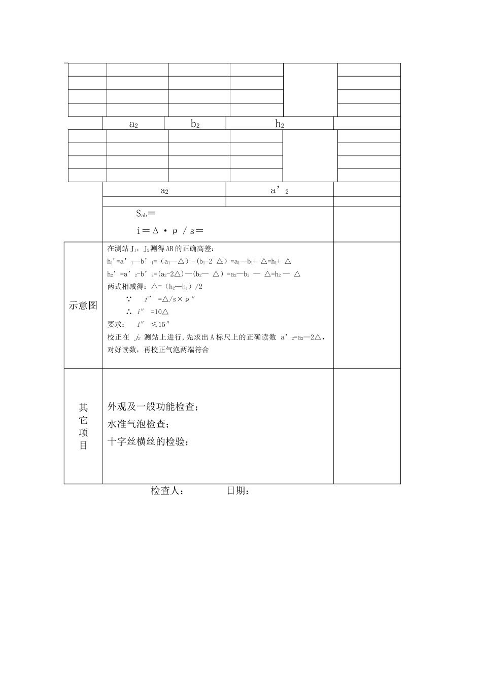 测量仪器自检记录表_第2页
