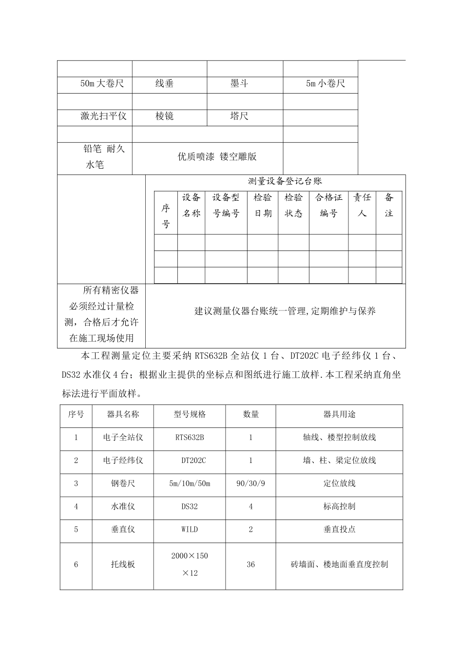 测量放线施工方案_第3页
