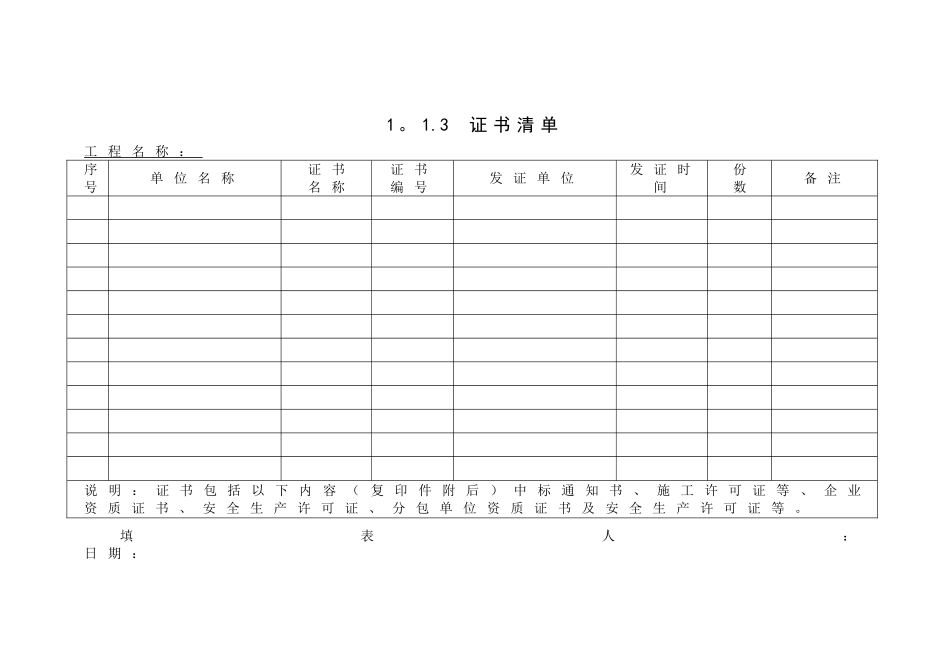 浙江省建设工程施工现场安全管理台帐_第3页