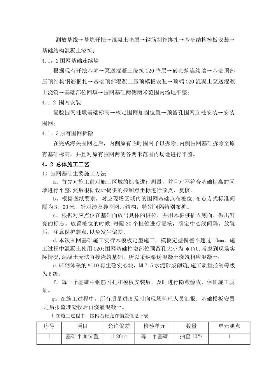 海关围网施工方案_第2页