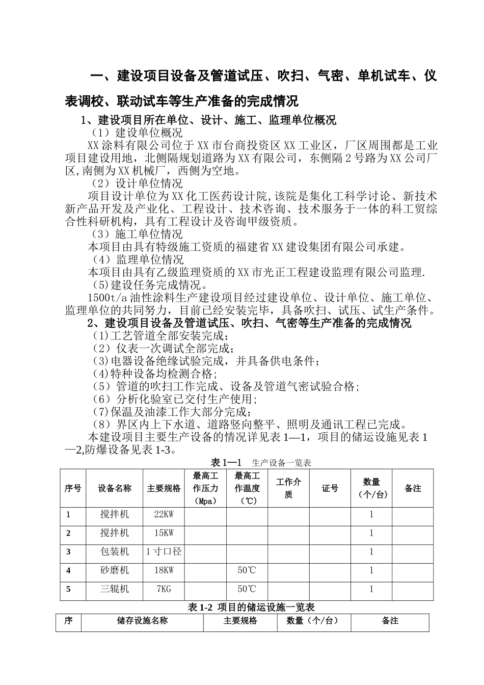 涂料生产企业试生产方案_第3页