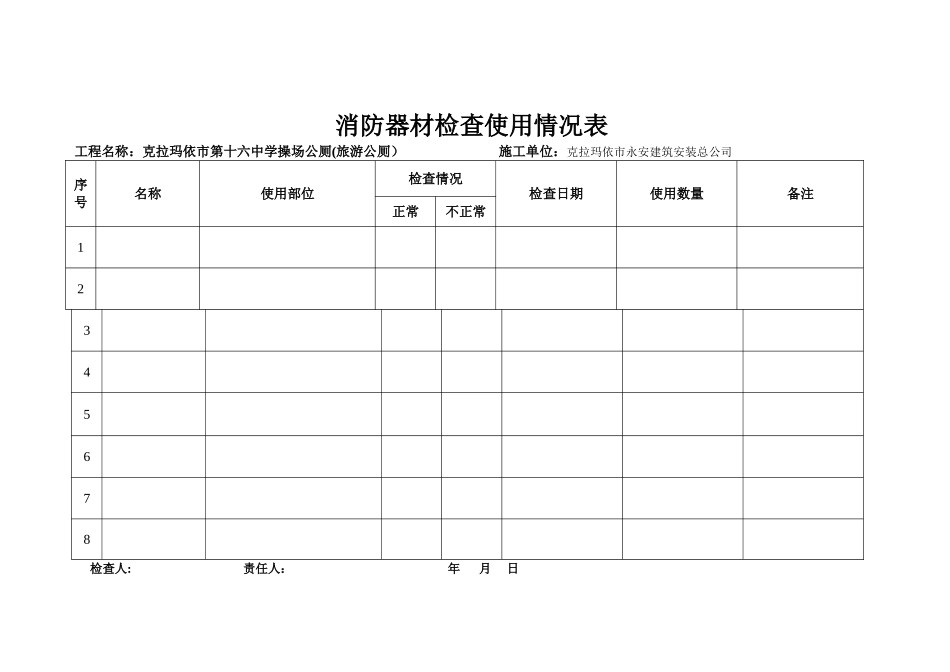 消防器材管理台账_第2页