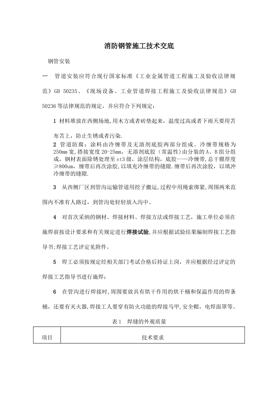 消防外网施工方案_第1页