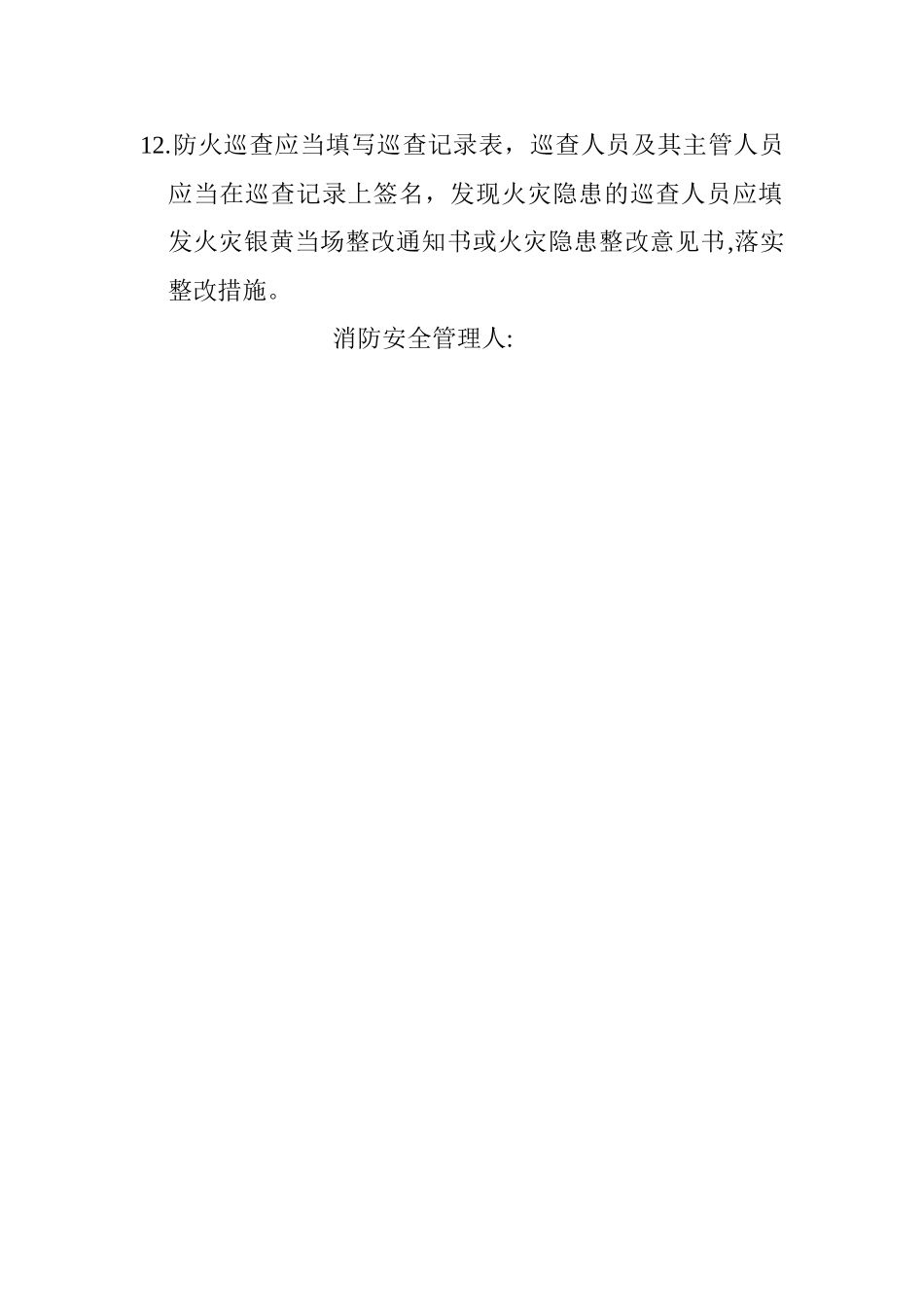 消防安全管理人职责_第2页