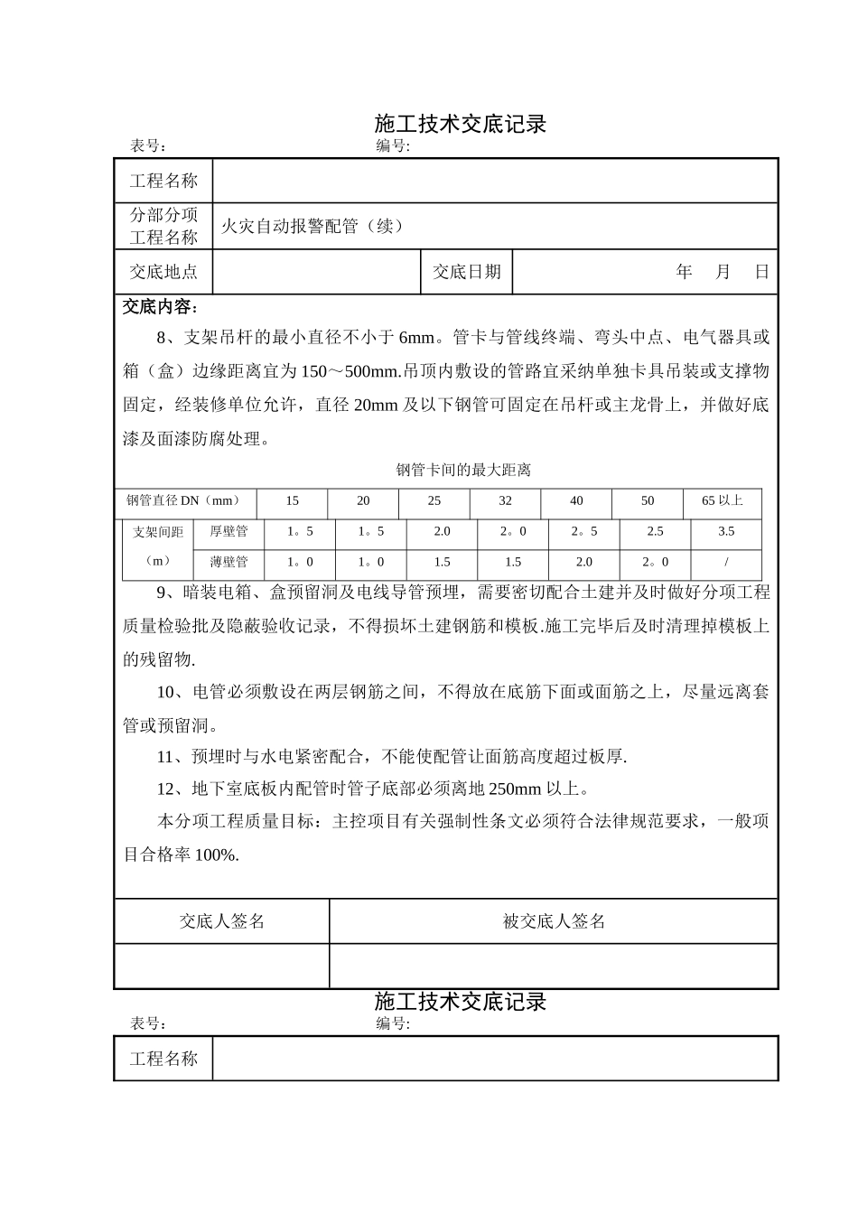 消防工程施工技术交底55423_第3页