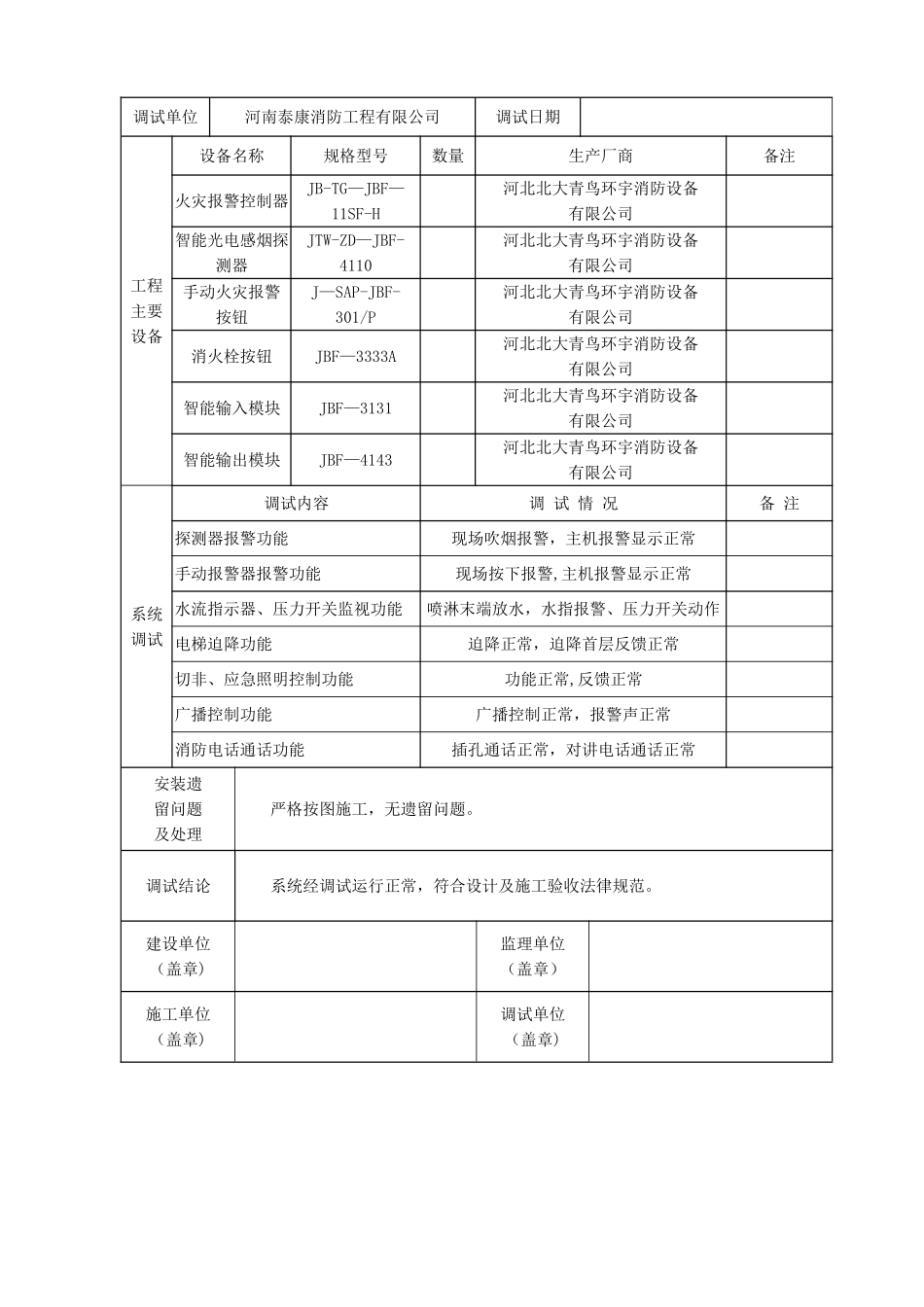 消防工程系统调试报告_第3页