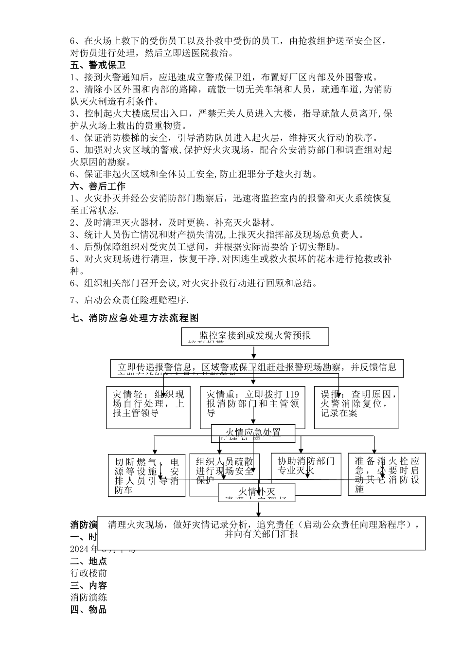 消防应急预案及流程_第3页