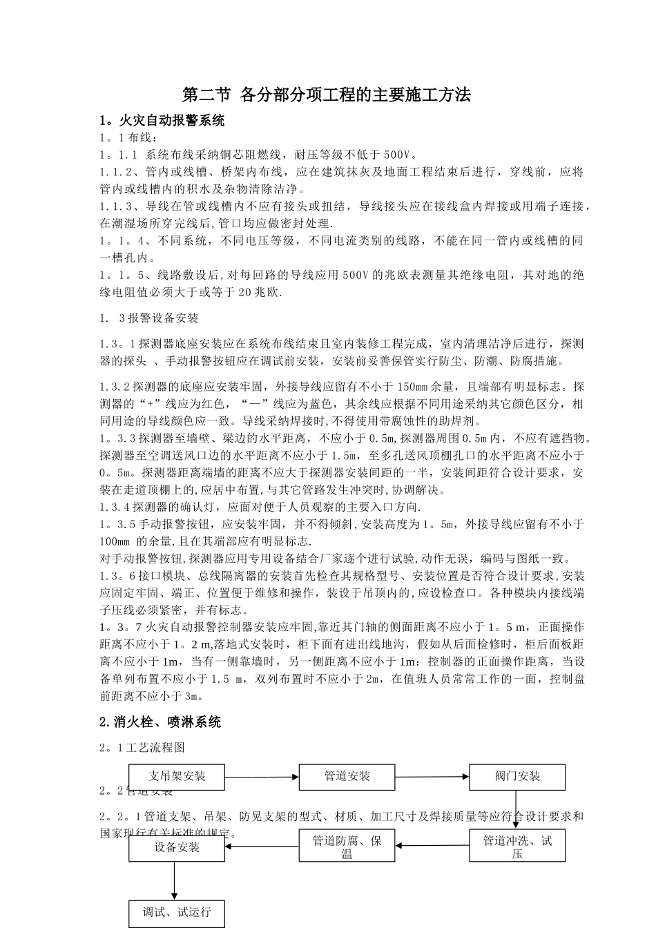 消防施工方案范本._第2页