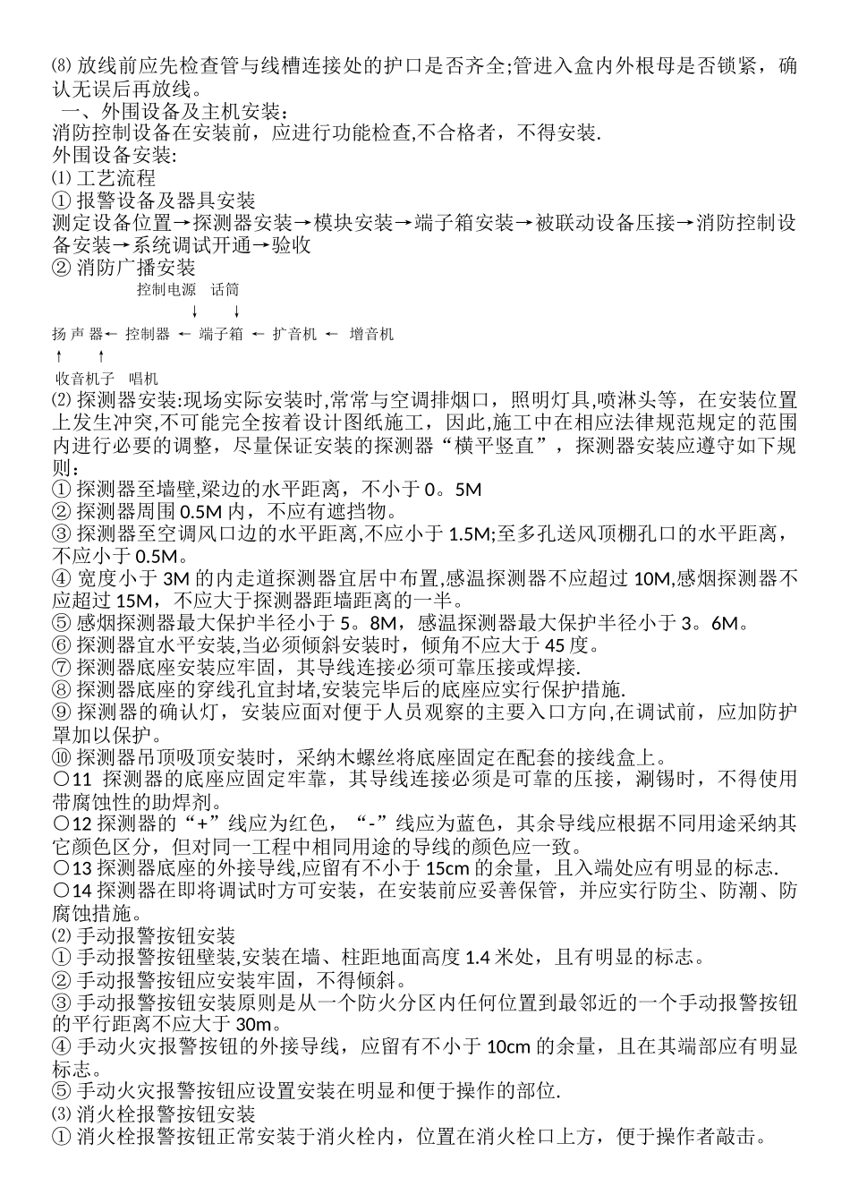 消防电系统施工方案技术交底_第2页