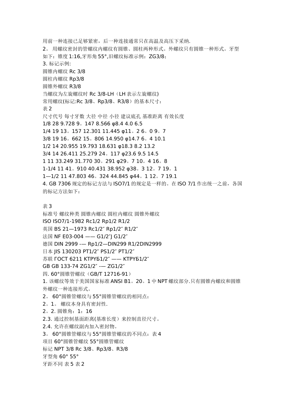 液压管接头尺寸对照表_第2页