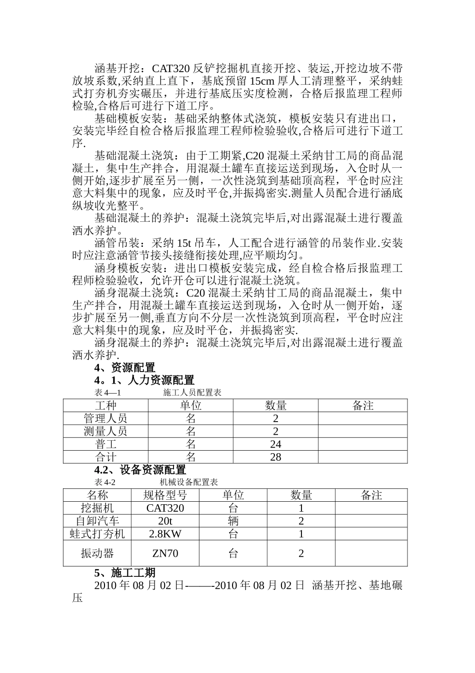 涵管安装工程施工方案_第2页