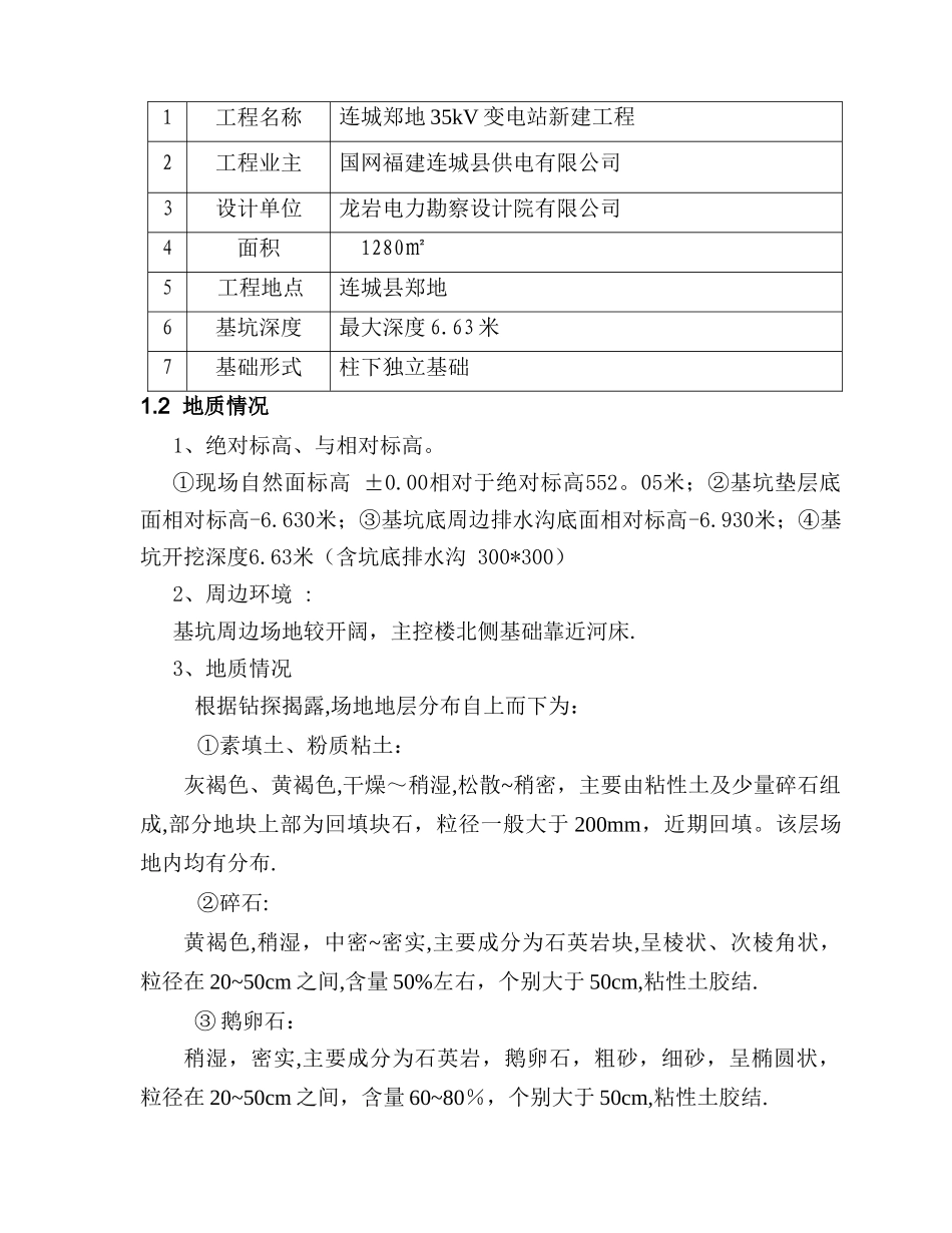 深基坑专项施工方案(放坡法)_第2页