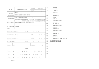 2025年GMP口服液制剂全套批生产记录