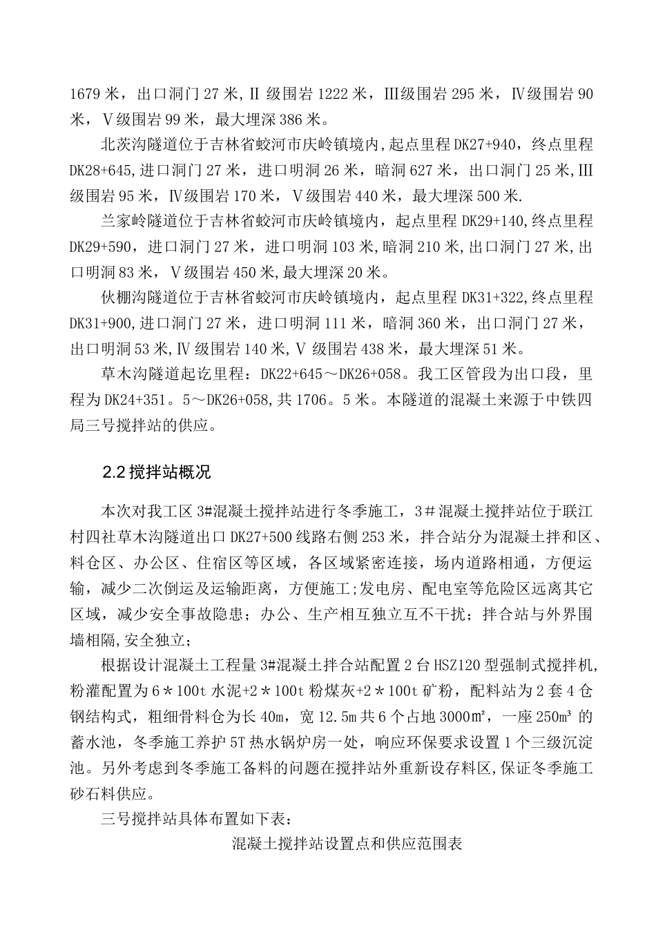 混凝土搅拌站冬季施工方案_第2页