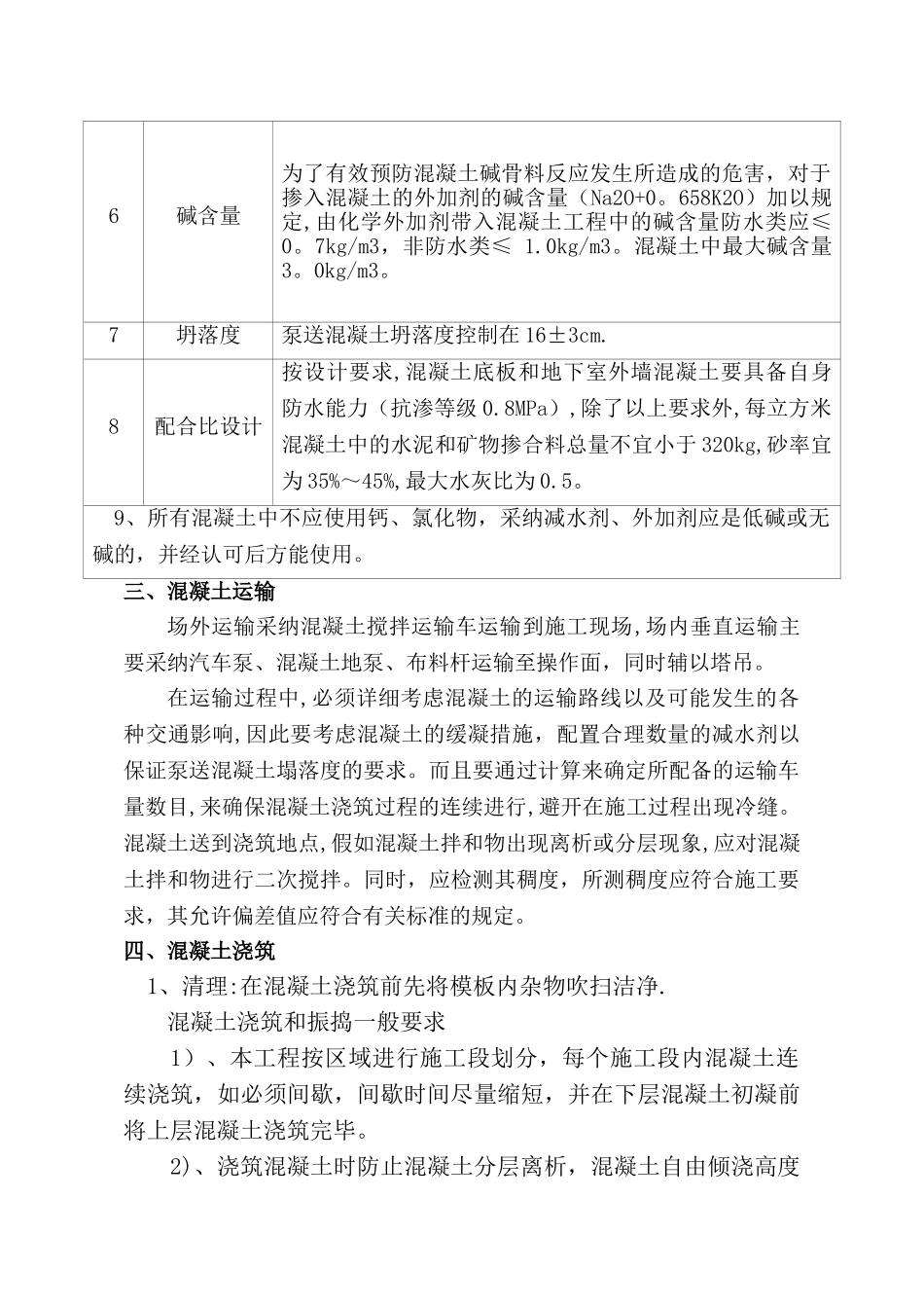 混凝土施工方案33304_第3页