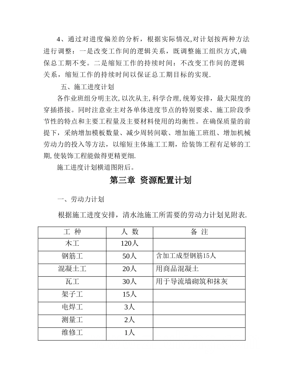 混凝土清水池施工方案_第3页