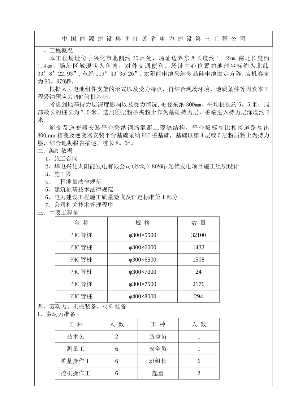 渔光互补桩基施工方案_第2页