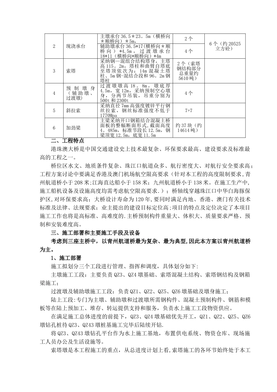 港珠澳大桥主体工程桥梁主桥施工方案_第2页