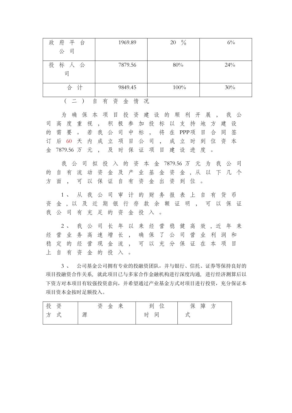 湿地公园项目融资方案_第2页