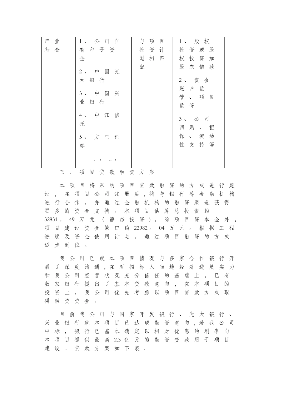 湿地公园项目融资方案_第3页