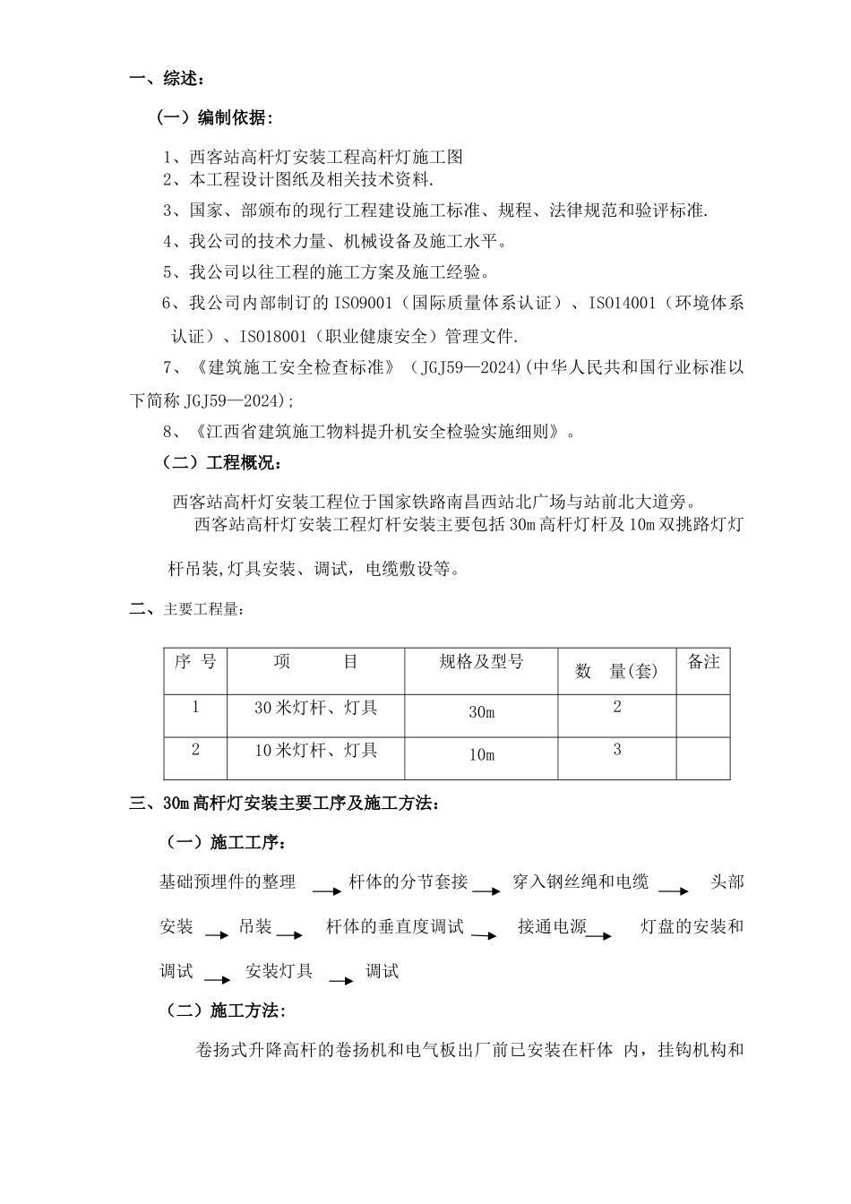 灯具安装专项施工方案_第2页