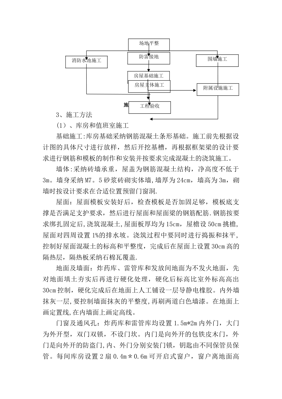 炸药库建设方案_第3页