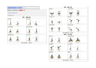 2025年全套哑铃健身计划系列