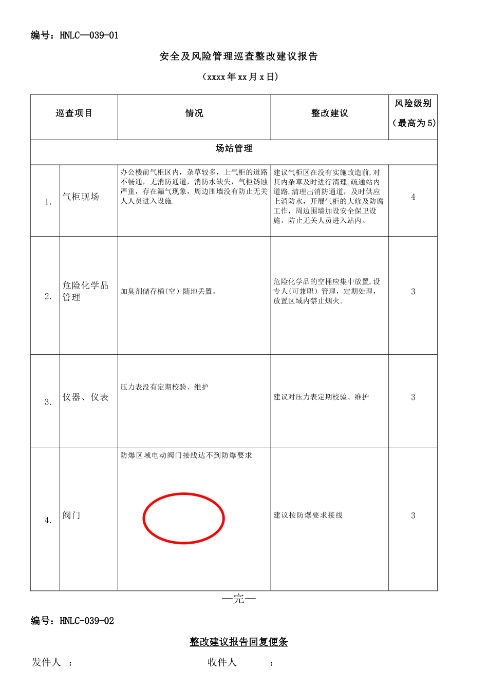 燃气公司安全监督检查标准流程_第3页